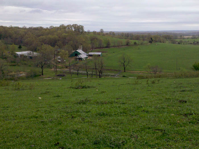 View of the farm